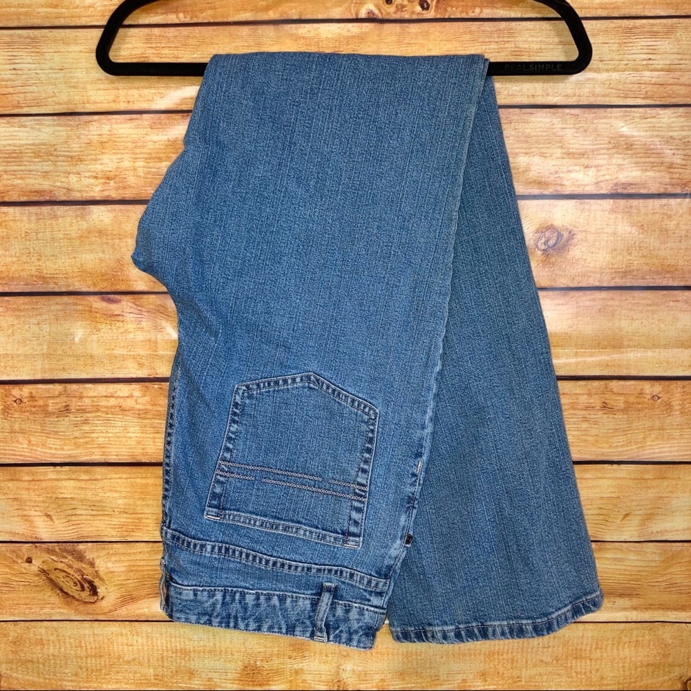 J Jill Stretch Medium Wash Bootcut Jeans Size 12